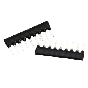 TELESKY 9脚排阻9P 4.7K 排电阻器 A09-472J 脚距2.54mm (10个)