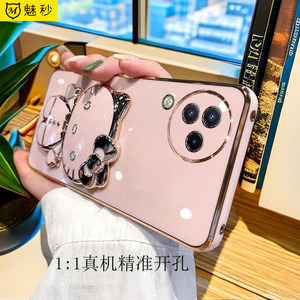 小米civi3手机壳曲面屏带镜子支架xiaomicivi2硅胶保护套挂绳高档女名媛新款可爱时尚潮男5g镜头全包防摔软壳