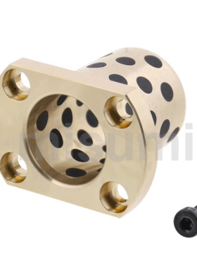 方法兰带肩无油衬套替MPTSZ20/16/12/10/8/25/30/35/40/50石墨铜