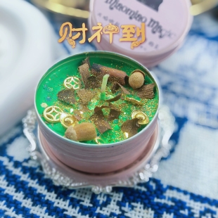 金钱雨 原创手工蜡烛 顺丰 草药香薰大豆蜡精油蜡烛30g 包邮