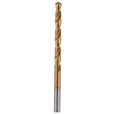亿翰镀钛钻头全磨制直柄麻花钻头高速钢HSS涂层金属钻咀0.5-13mm