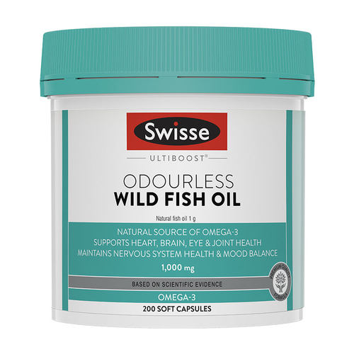 Swisse野生鱼油1000mg200粒29.1