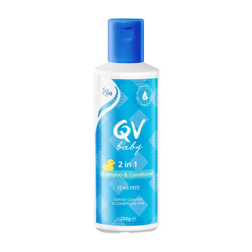 Ego QV 新生儿头皮滋养露2合1护发洗发水200g+2028.10+洗发水