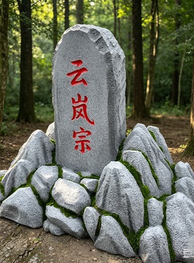 定做泡沫村碑石碑墓碑道具假山石刻字村标石头风景自然石门牌公园
