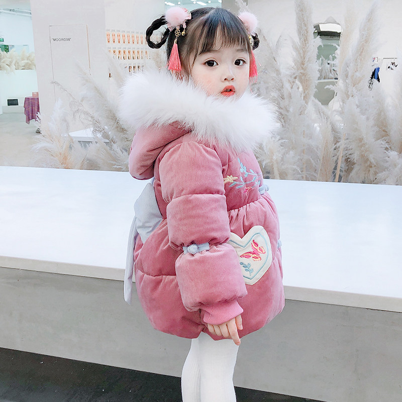 拜年服宝宝女冬装加厚女童棉袄中国风汉服儿童唐装小女孩过年衣服 可萌可爱童装店 淘优券 拜年服宝宝女冬装加厚女童棉袄中国风汉服儿童唐装小女孩过年衣服 可萌可爱童装店 淘优券