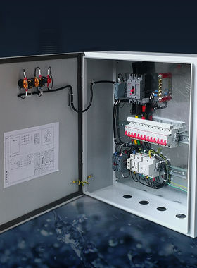 定制监控成套照明配室内基业箱家用挂墙路灯水泵风机设备控制电箱