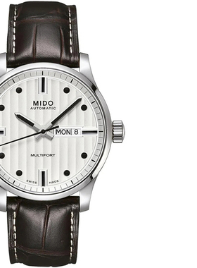 MIDO美度正品手表舵手系列皮带夜光机械男表M005.430.16.031.80