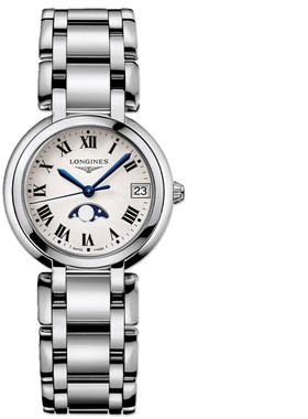 Longines浪琴正品手表新款心月系列月相石英女表L8.115.4.71.6