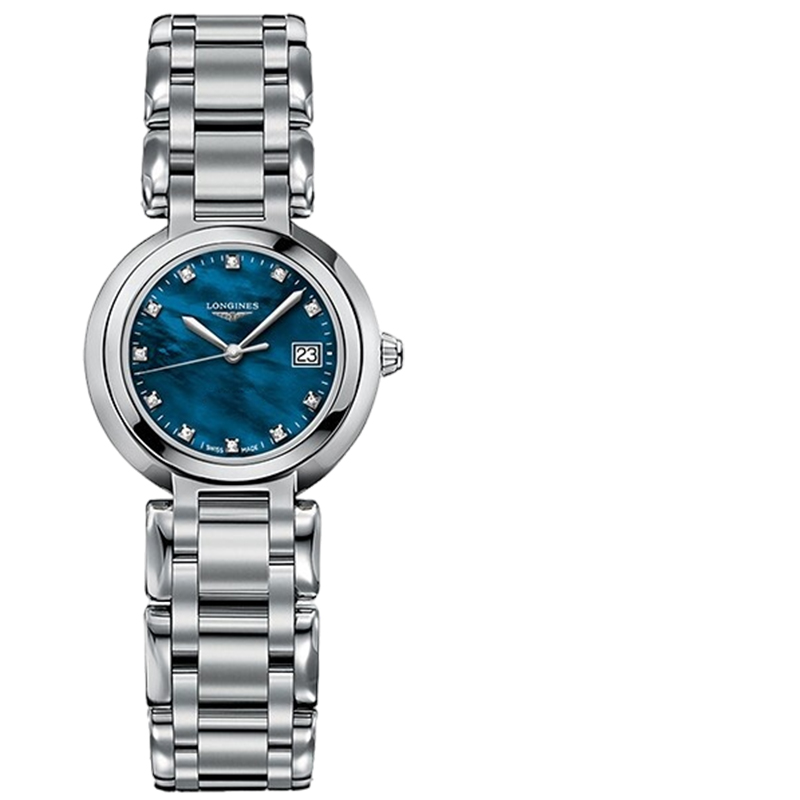 浪琴瑞士贝母钻石石英特价心月