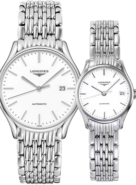 Longines浪琴正品律雅系列机械手表男/女情侣对表L4.960.4.12.6