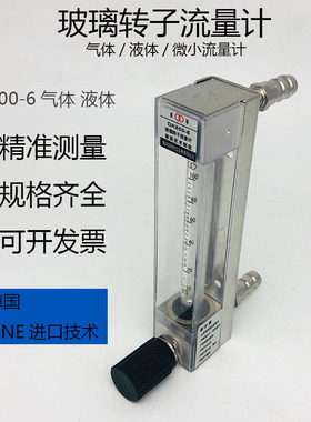 常州双环玻璃转子流量DK800-6气体 液体浮子流量计空气氧气水氮气
