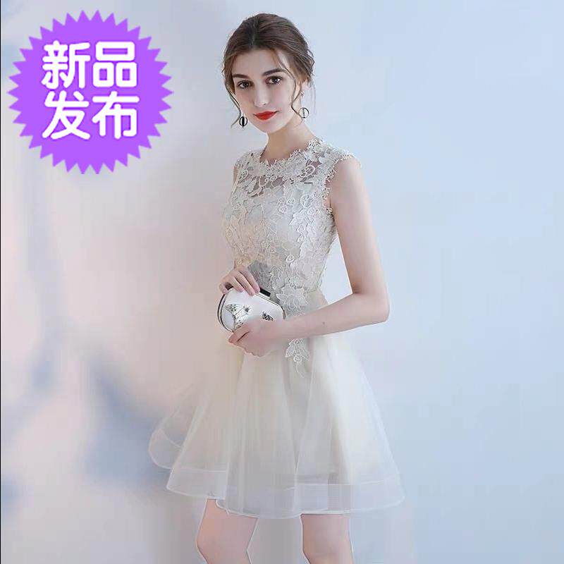 法式收腰宴会伴娘晚礼服短款e小个子气质甜美订婚连衣裙女平时可在类目 女装/女士精品, 婚纱/旗袍/礼服, 礼服/晚装中 - 来自Buy2taobao.com提供专业的淘宝代购服务