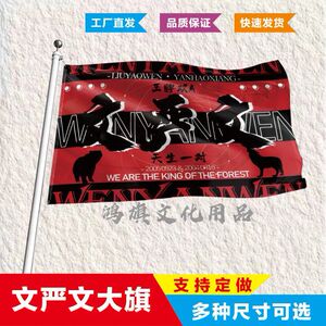 文严文应援大旗TF家族刘耀文严浩翔CP应援旗户外演唱会手持大旗