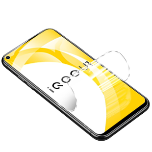 适用iqoou1x水凝膜iqoou3x钢化软膜iqoou1全屏覆盖iqoou3蓝光u1x保护u3x贴膜V2106A手机模V2023A防爆莫V2065A