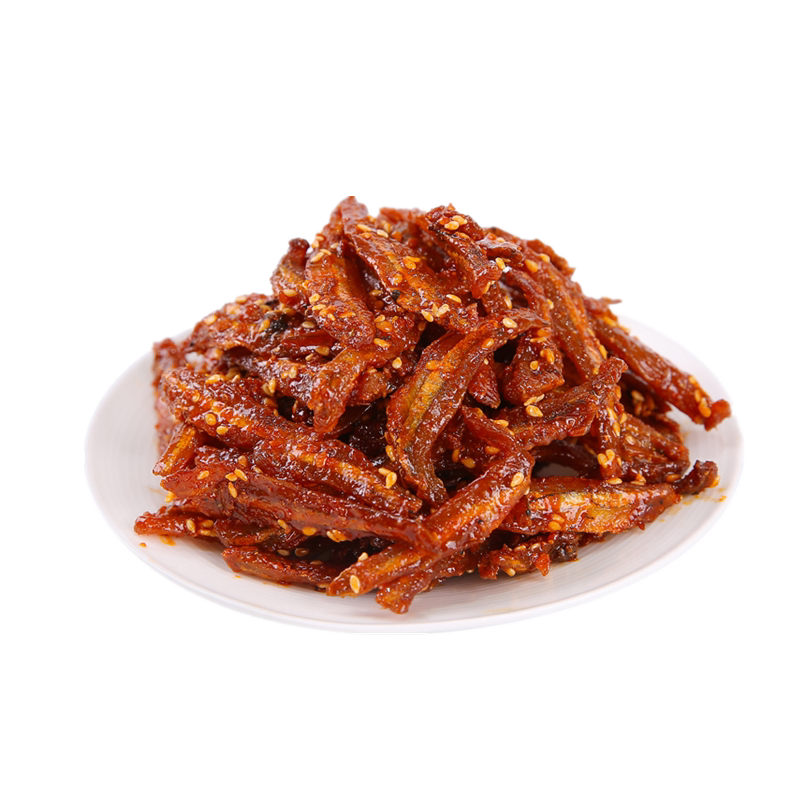 银鱼仔香辣散装250g小银鱼原味蜜汁鱼干北海特产海味零食即食