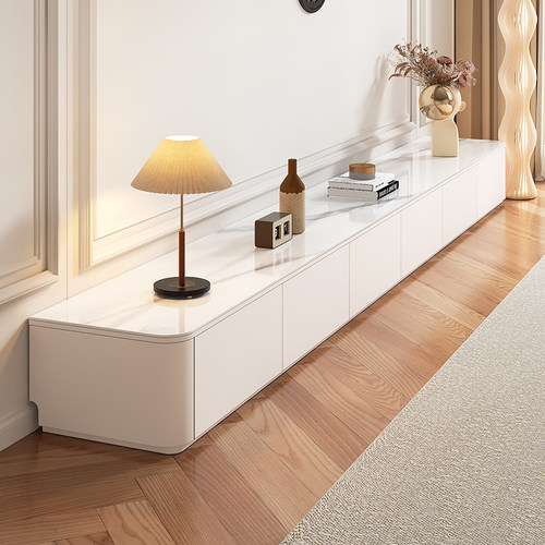 可定制奶油风电视柜组合