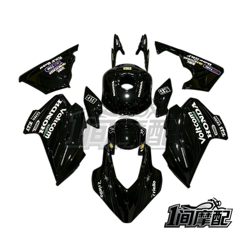 适用本田CBR400R CBR500R 24款 全套外壳版画全车包围板