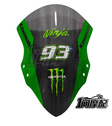 适用川崎ninja400加高风挡