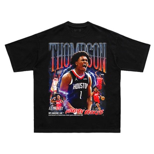 DPS「Amen Thompson」阿门汤普森火箭美式复古印花短袖T恤数码喷