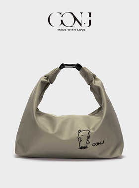 【清仓福利】手提包蝴蝶结ins风百搭夏季可爱缎面饺子包