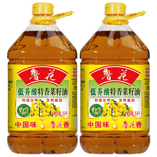 鲁花低芥酸特香菜籽油