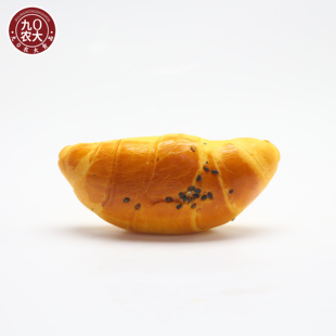 九0农大金牛角青柠味软面包280g小份独立夹心面包早餐下午茶搭配