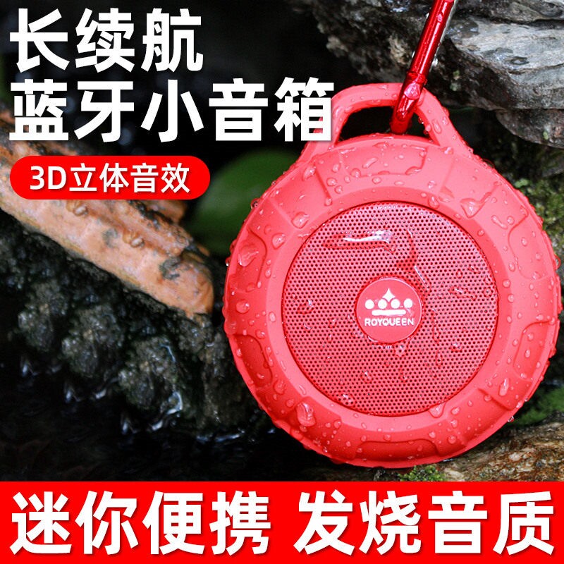 ROYQUEEN/朗琴 朗琴T350T350蓝牙音箱迷你便携小型收低音炮户外骑