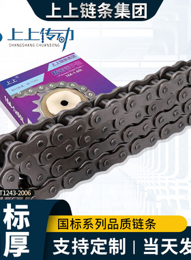 国标工业传动单排双排链条3分06B4分08B5分10A6分12A1寸16A20A24A