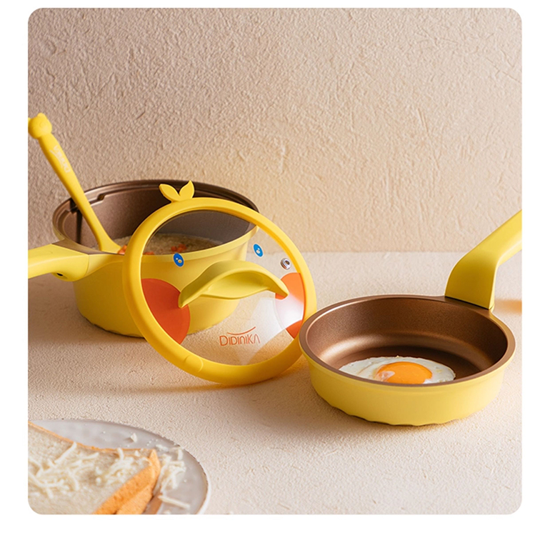 迪迪尼卡宝宝辅食锅水性不粘锅