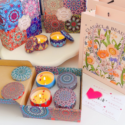 香薰蜡烛礼盒套装生日礼物伴手礼小众高级送闺蜜送同学氛围感礼物