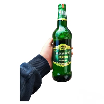 哈尔滨啤酒1900臻藏500ml*6/12瓶泡沫箱发货 产地哈尔滨