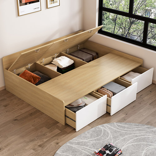 沙发床地台床简约现代单人床