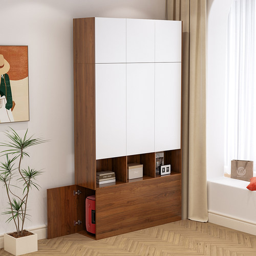 中高档北欧简约储物榻榻米衣柜