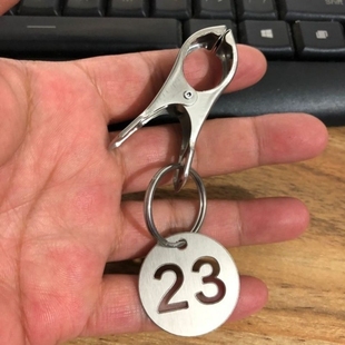 不锈钢麻辣烫号码牌数字洗浴室桑拿手牌水杯消毒号码编号钥匙牌