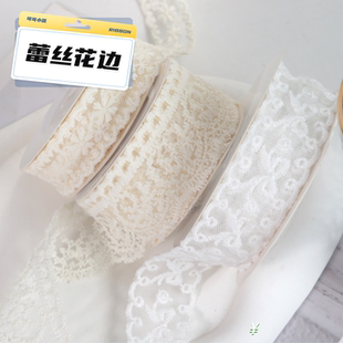 饰材料包布料 网纱蕾丝花边辅料diy手工蝴蝶结发饰配件衣服裙摆装