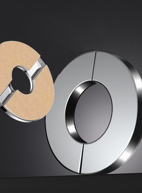 墙孔装饰盖电视线水管口遮丑盖方形空调管燃气角阀暖气管遮挡分体