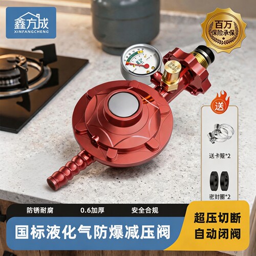 国标液化气防爆减压阀带自动功能