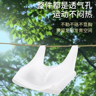 舒服法则 6010 少女二三阶段网纱速干三角透气孔杯宽肩带背心内衣