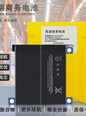 适用ipad1/2/3/4/5/6/pro 9.7电池ipad mini1/2/3/4电池 平板电池