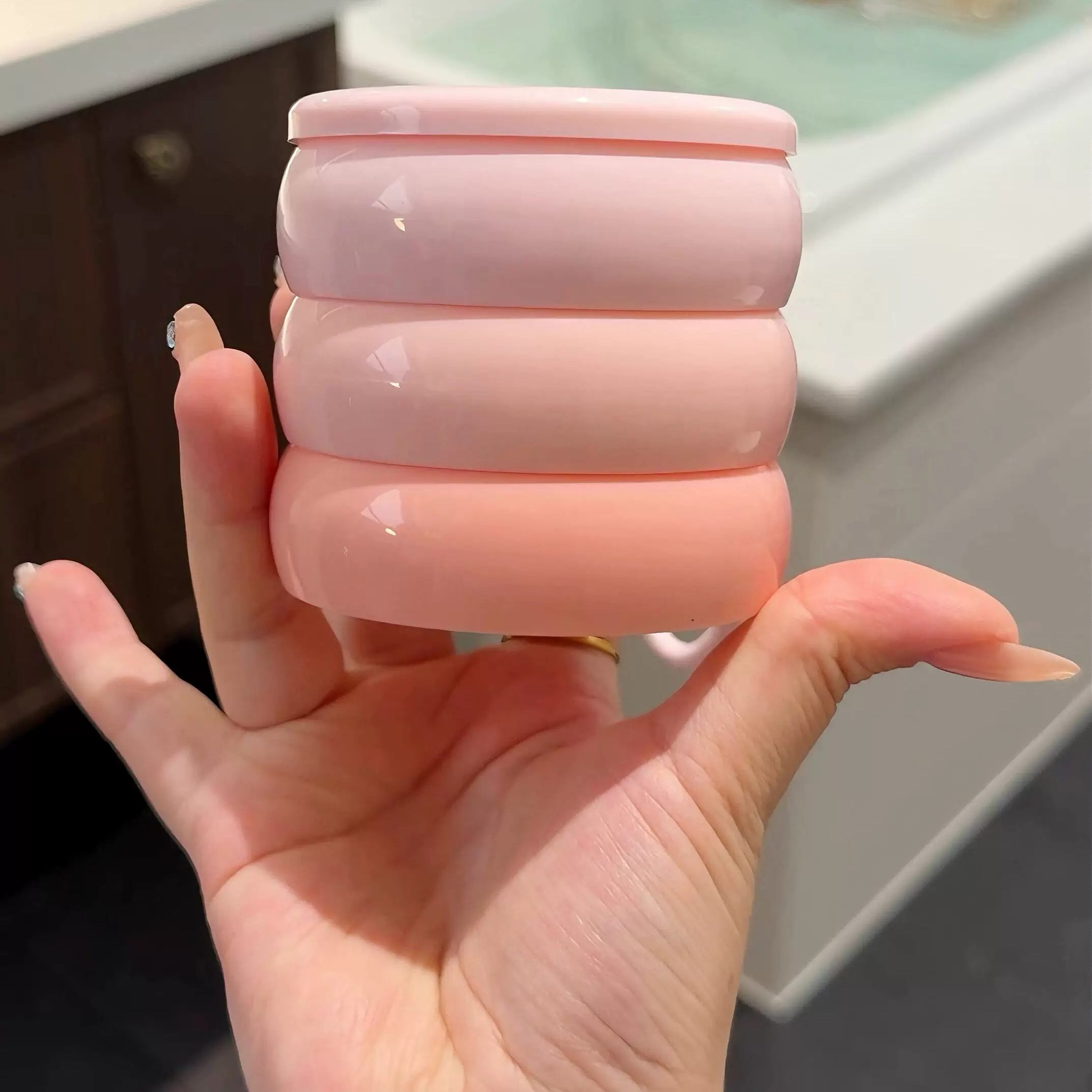 家用便携旅行折叠漱口杯刷牙杯