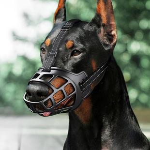 狗狗嘴套防咬口罩防乱吃中大型犬马犬拉布拉多宠物防叫嘴巴套嘴罩