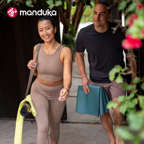 Manduka青蛙GRP Adapt Travel1.5mm可折叠便携超薄垫防滑PU瑜伽垫 - 封面