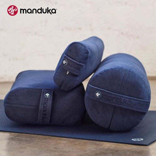 manduka超细纤维高弹力瑜伽枕