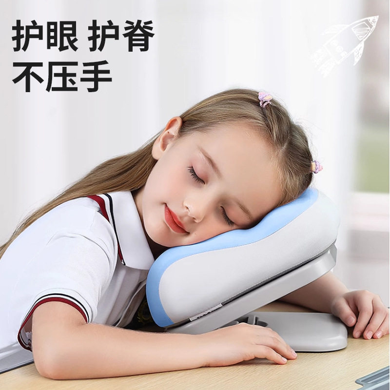 小学生趴睡午休午睡枕儿童桌上午睡神器教室睡枕可拆下u型枕u形枕
