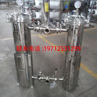 SSL 水用过滤器双联切换过滤器DN50 16P不锈钢双桶切换过滤器