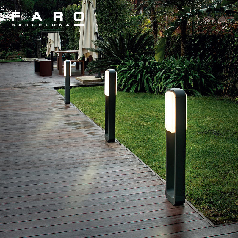 FARO草坪灯草地灯户外防水 别墅花园北欧室外路灯led花园景观灯