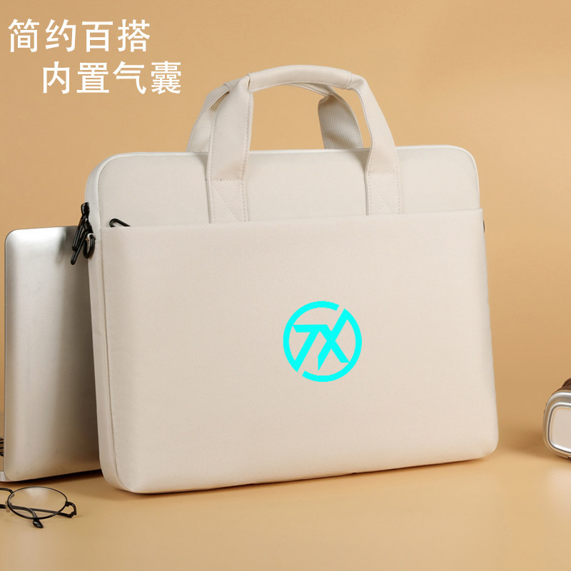 笔记本电脑包内置气囊简约百搭