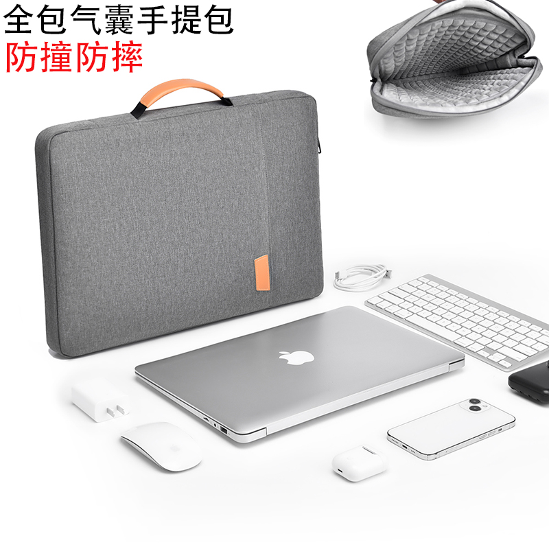 2025新款商务手提包防震防水适用于联想小新Pro16/14 GT笔记本电脑包14寸男女ThinkBook16+内胆包air14保护袋