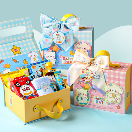 送丝巾十岁生日伴手礼回礼礼盒