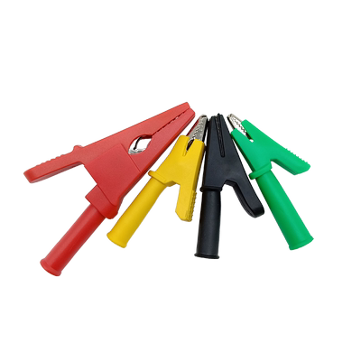 纯铜鳄鱼电瓶夹高压测试小号